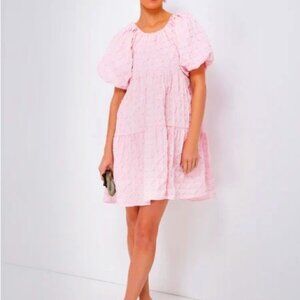 Tuckernuck Hyacinth House Pink Diamond Textured Isabella Dress